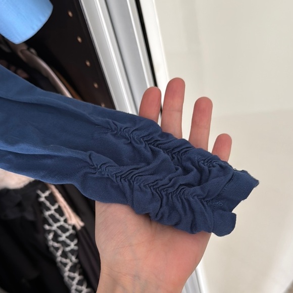 Women's Blue Long Sleeve Top - Picture 2 of 8